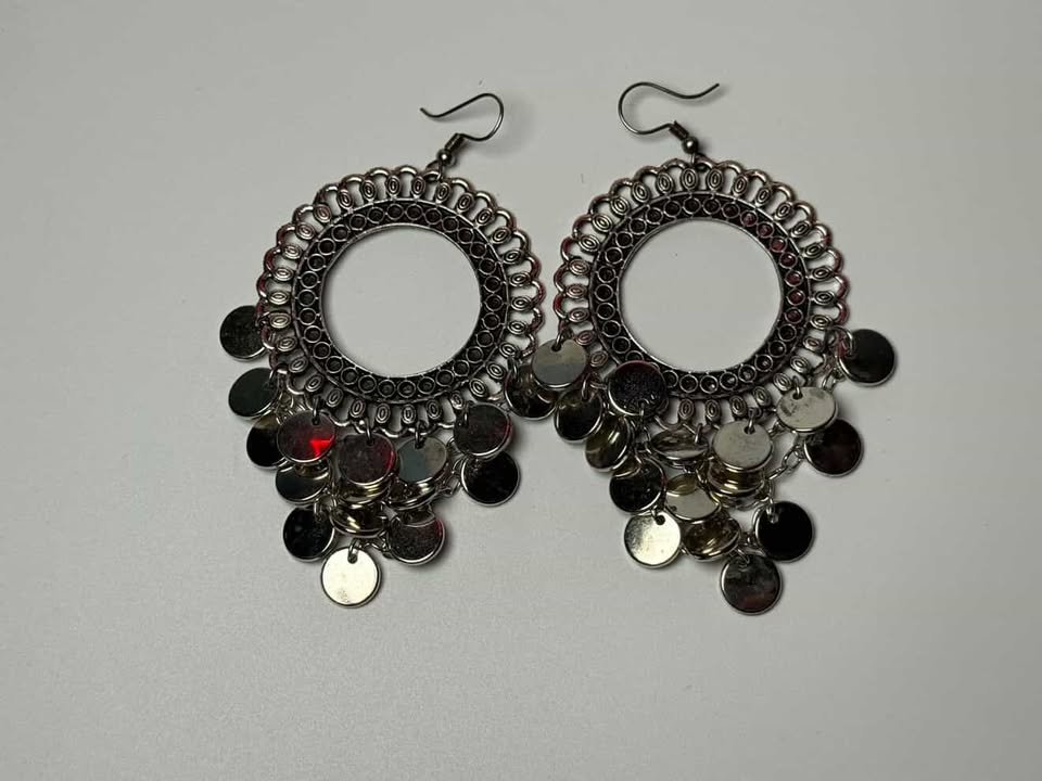 Echo Circle Earrings | ER 109 - Glam Studio By Annie Usman
