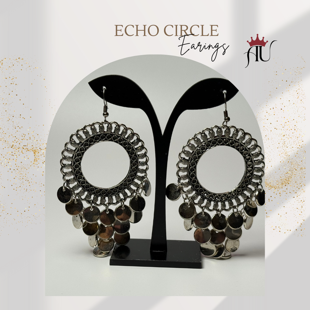 Echo Circle Earrings