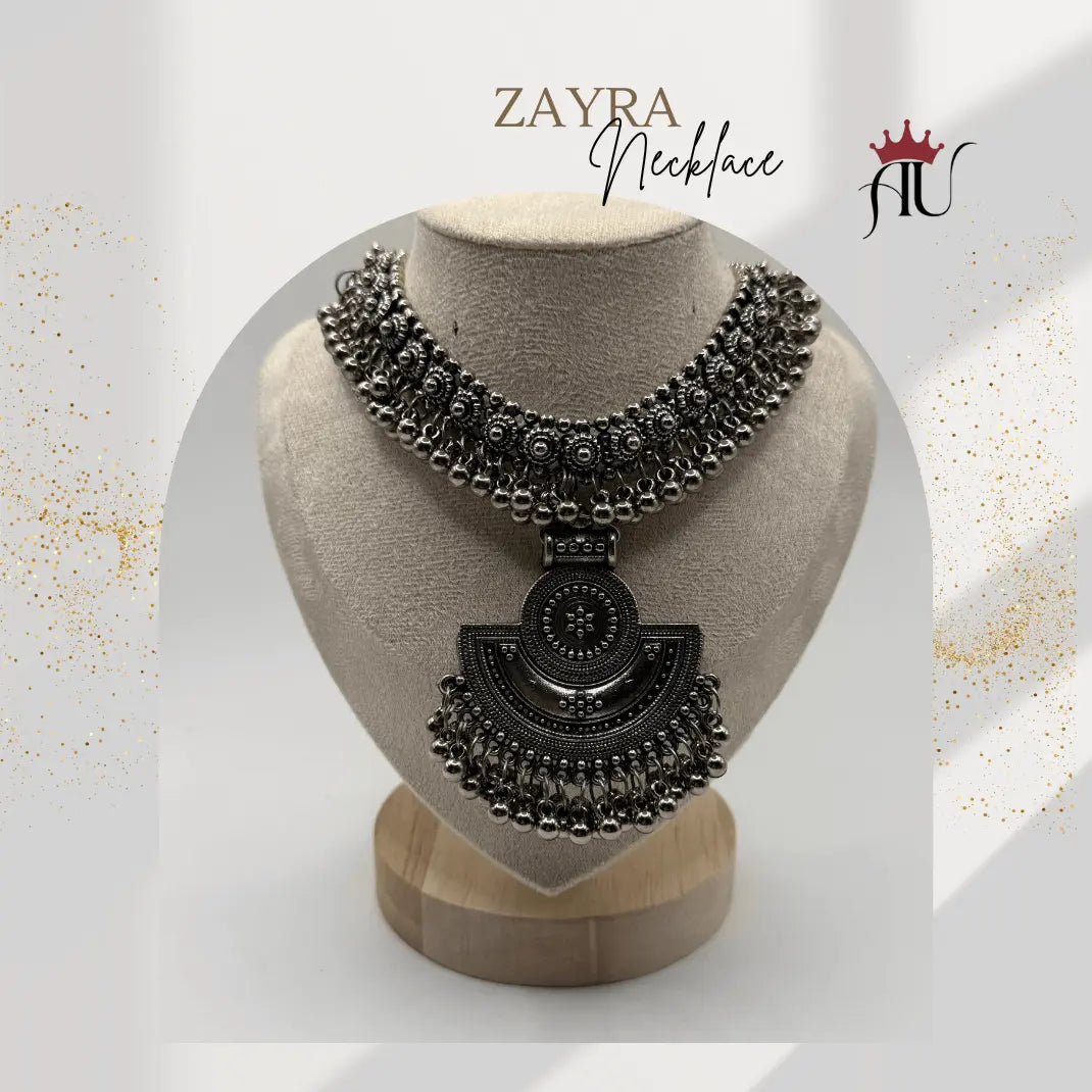 elegant german silver jewelry set with intricate handcrafted detailing 