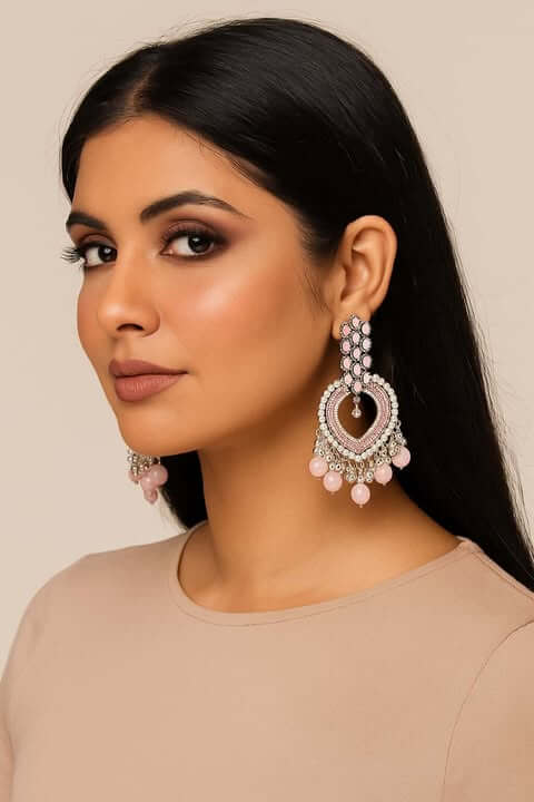 Lalima Drops earrings - Glam Studio By Annie Usman
