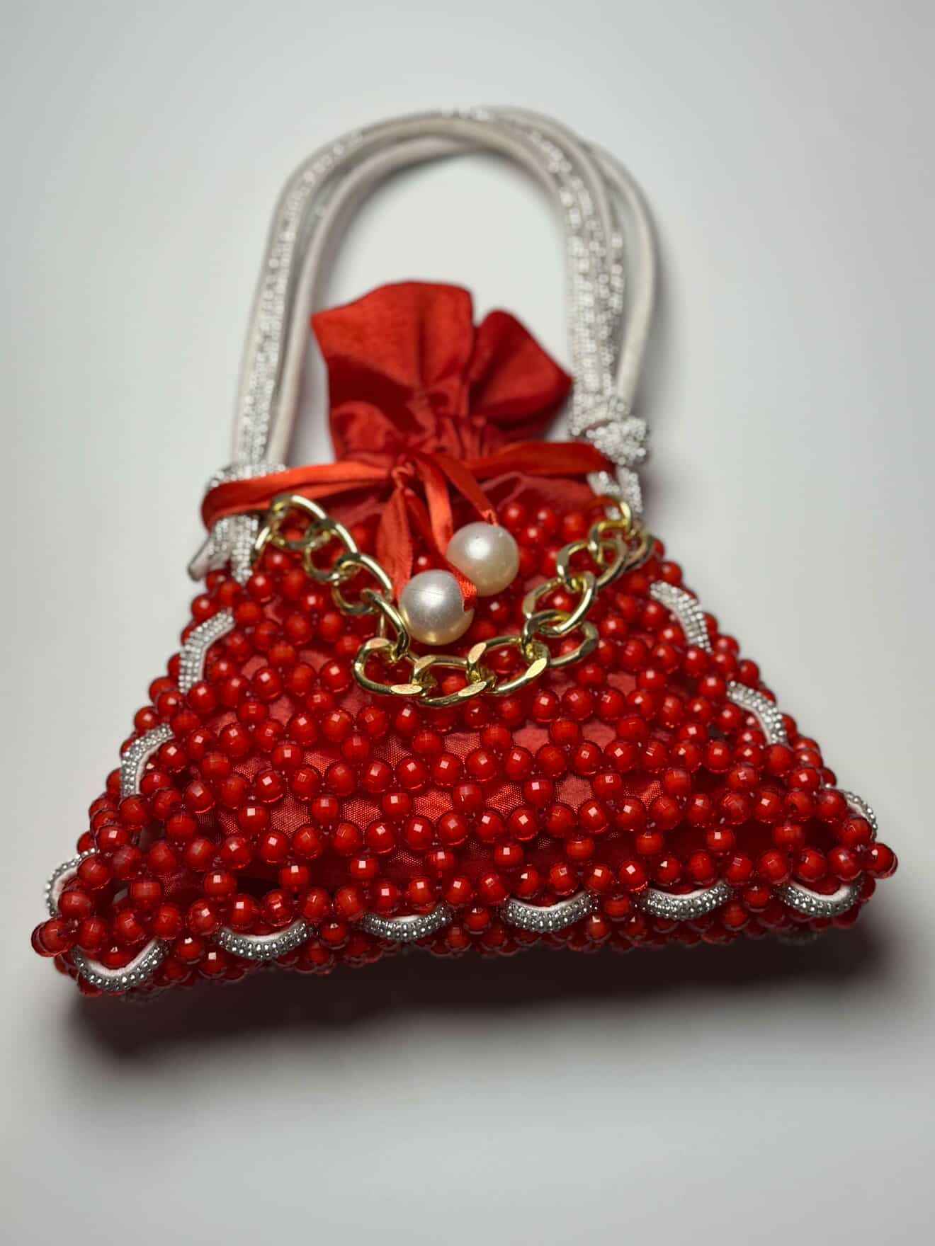 Crimson Charm Bags