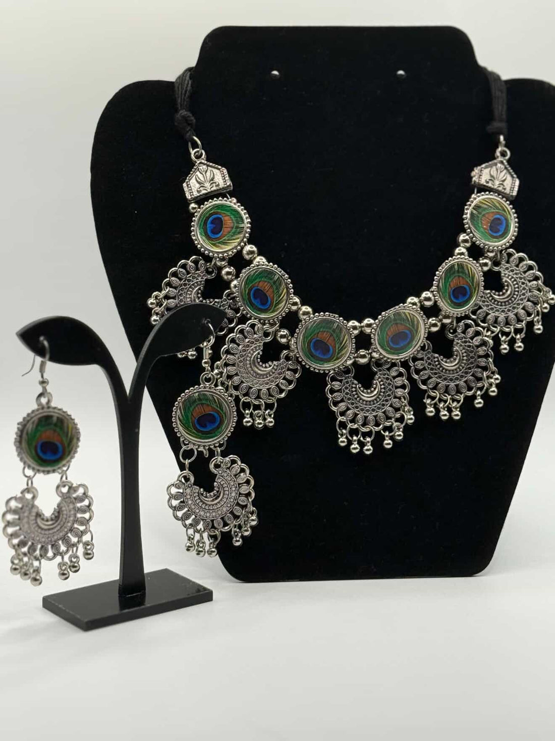German Peacock Virsa Jewelry Set - Glam Studio By Annie Usman