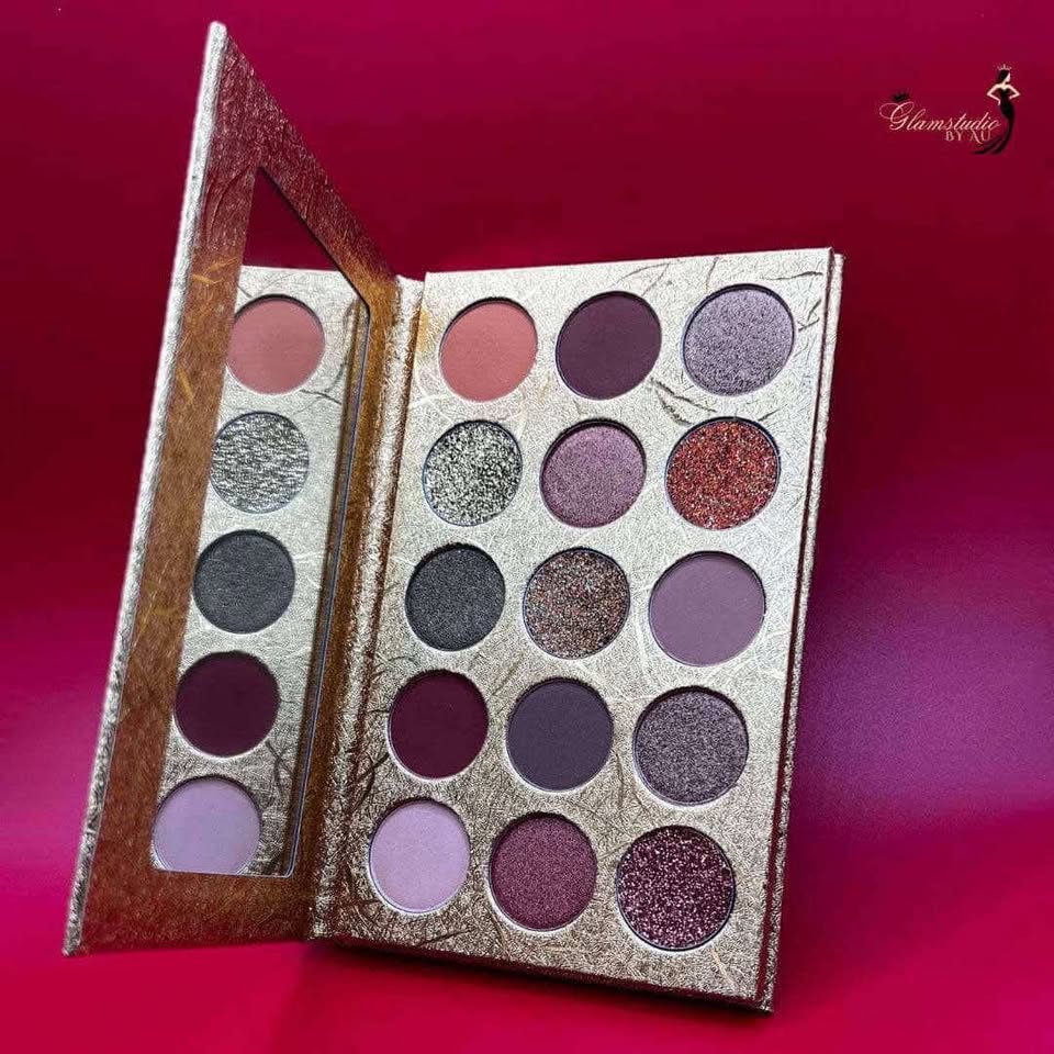GlamAura Eyeshadow Palette: Versatile Beauty &amp; Endless Looks - Glam Studio By Annie Usman