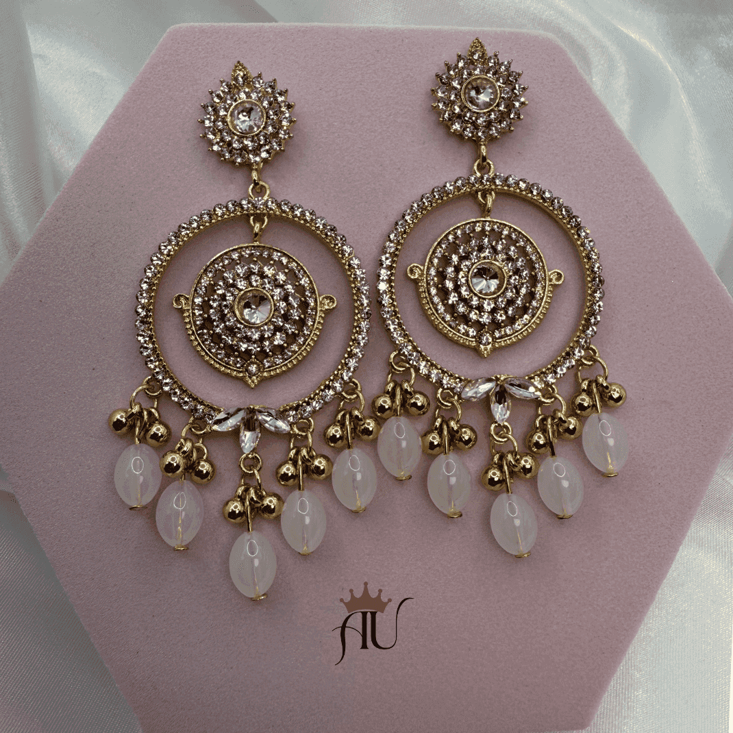Ayat Pearl Hoops | ER 104 - Glam Studio By Annie Usman