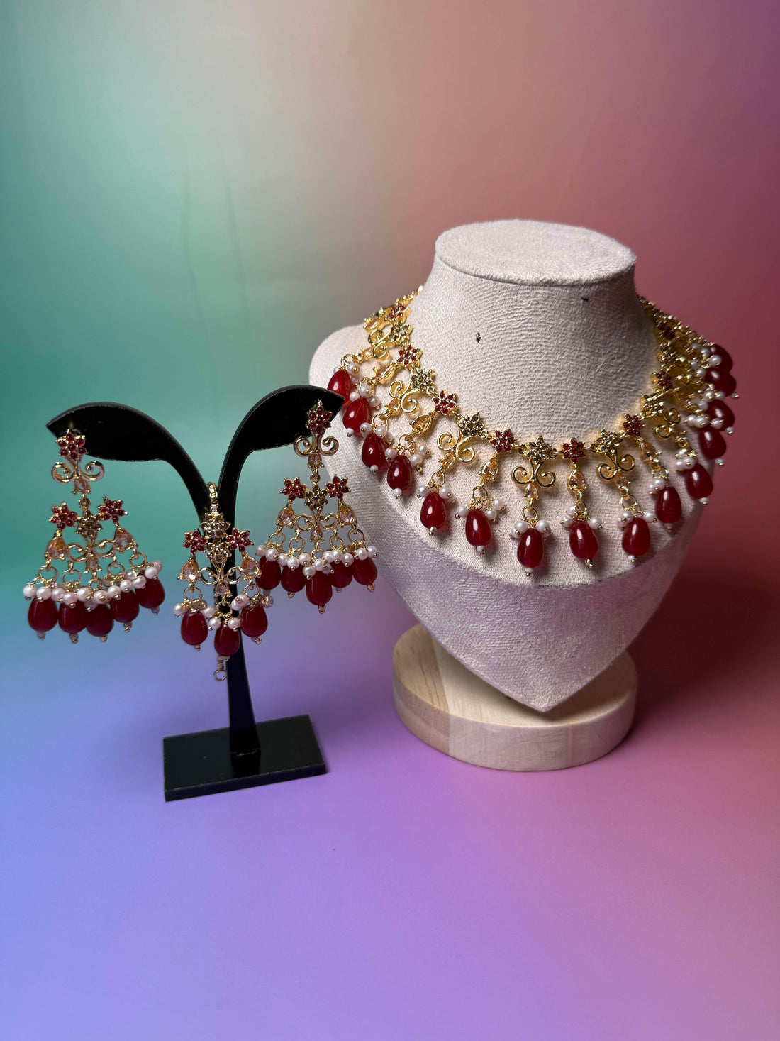 Sona Sitara jewelry set  JS 203 - Glam Studio By Annie Usman