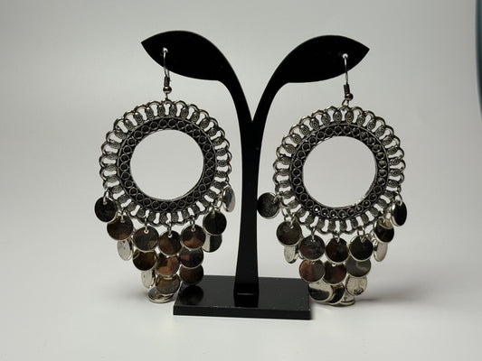 Echo Circle Earrings